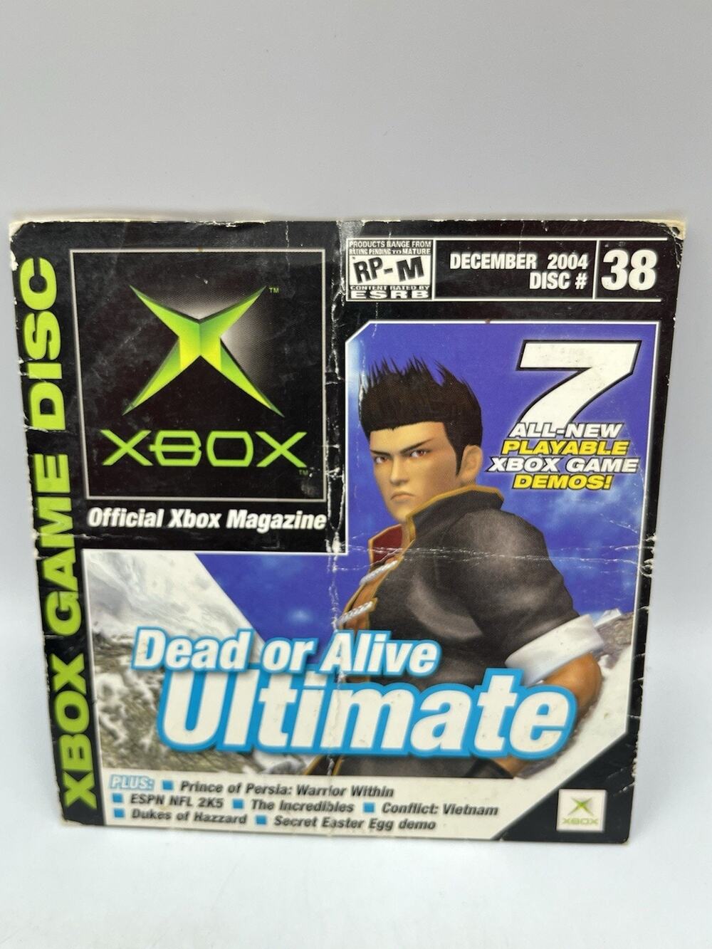 Official Xbox Magazine #38 Demo Disc for Microsoft Xbox (Dead or Alive Ultimate)